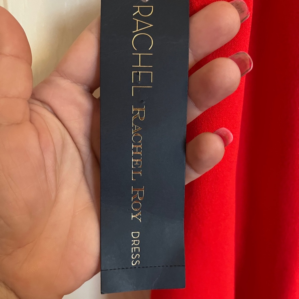 RACHEL Rachel Roy Strapless Scarlet Dress - Picture 9 of 9